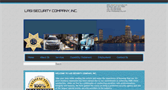 Desktop Screenshot of lasisecurity.com